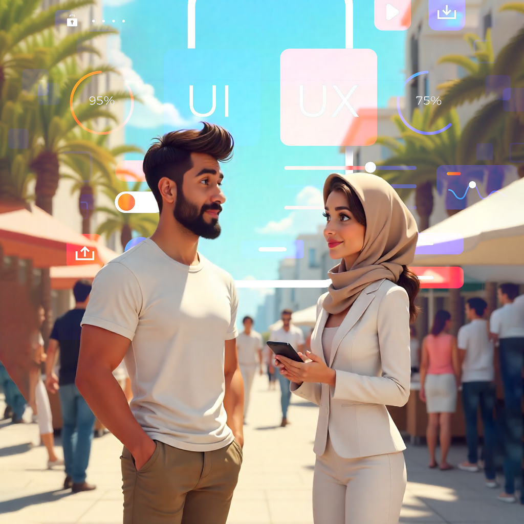 تفاوت های UX , UI